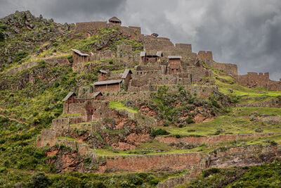 The Inca city of Pisac