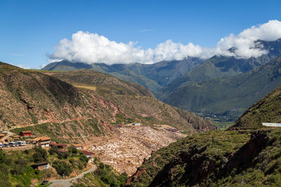 Salt pans of Maras valley