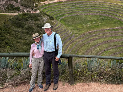Virginia Ann and Cal at Moray