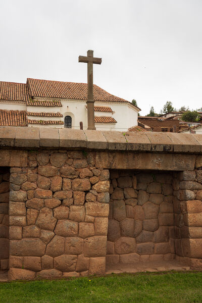 Church built over Inca Temple at Chinchero