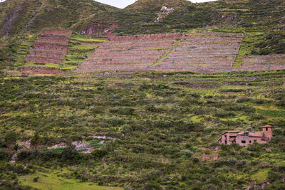 Spanish Hacienda with Inca terraces