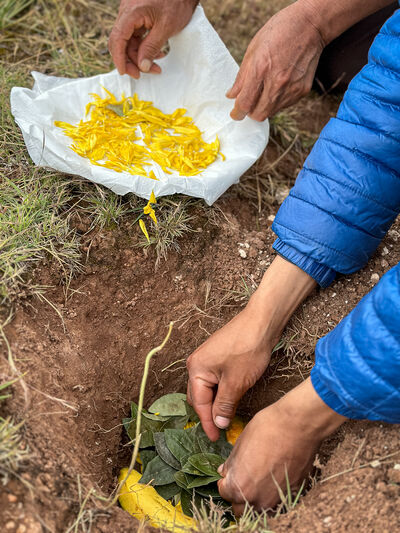 Ceremony to Mother Earth