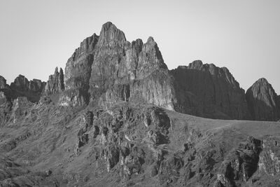 Andean peaks viewed from the hotel