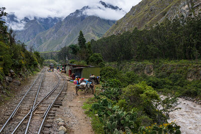 Train sidings and small stations