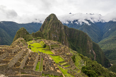 Beautiful view of Machu Picchu