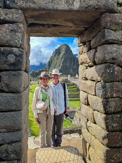 Doorway with Huayna Picchu