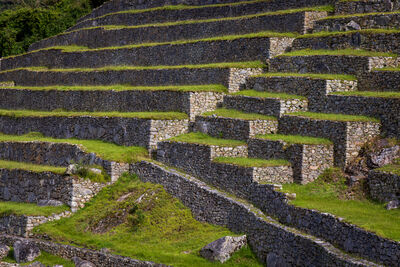 Terraces used for farming
